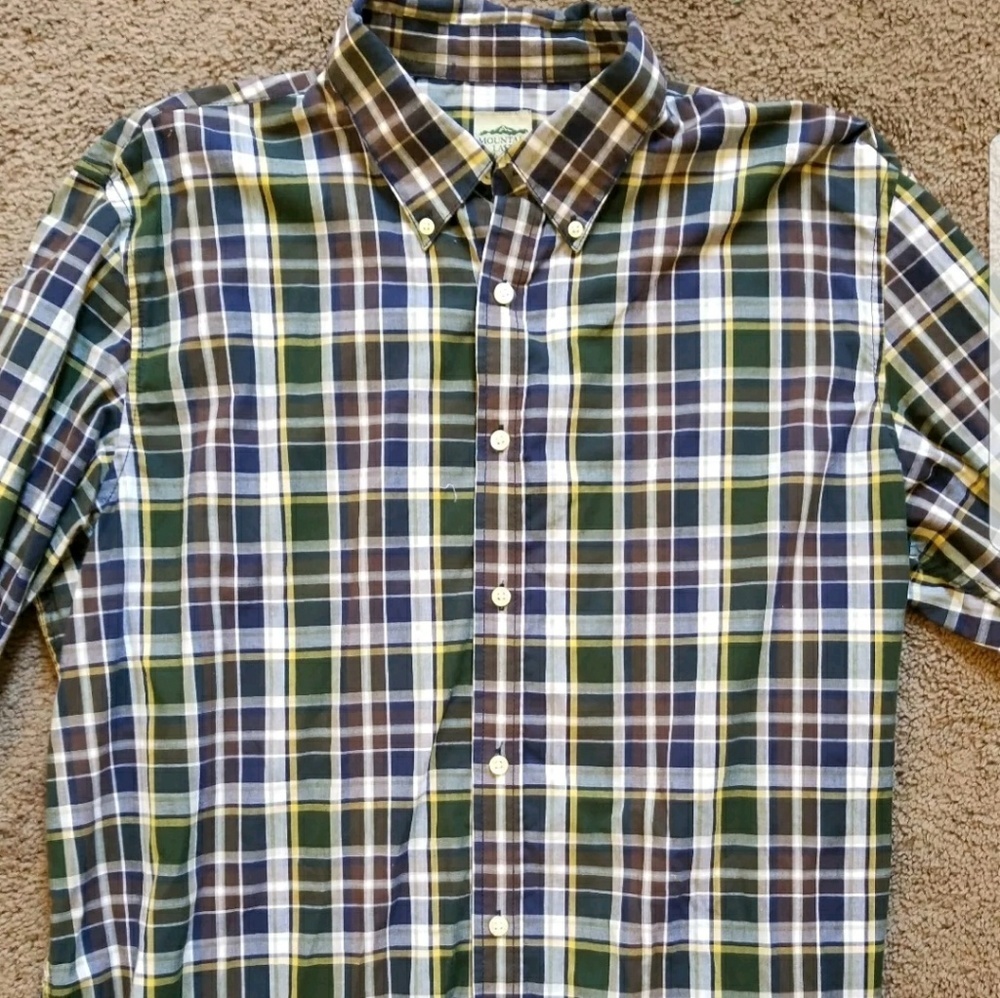Mountain lake xl nwot men's button up